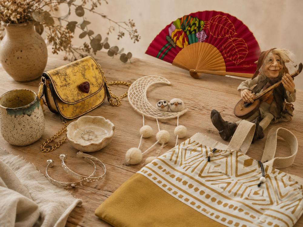 Sélection de produits artisanaux en vente en ligne