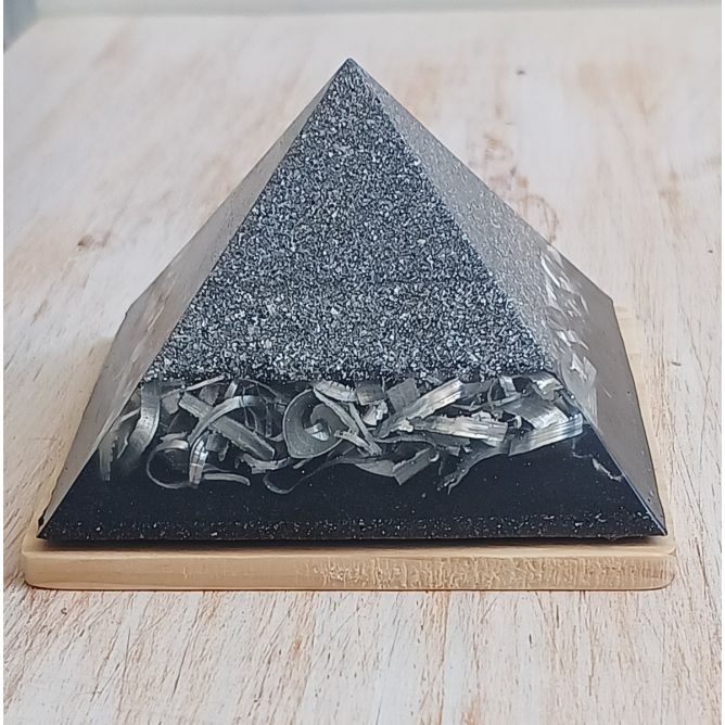 Orgonita ultraprotectora aluminio y shungita