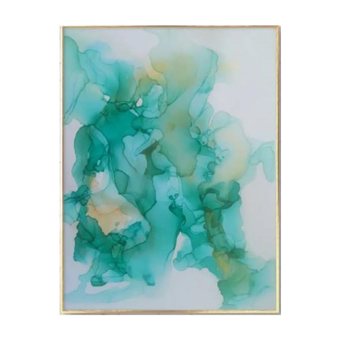 Raíces y Viento | Obra de tinta al alcohol