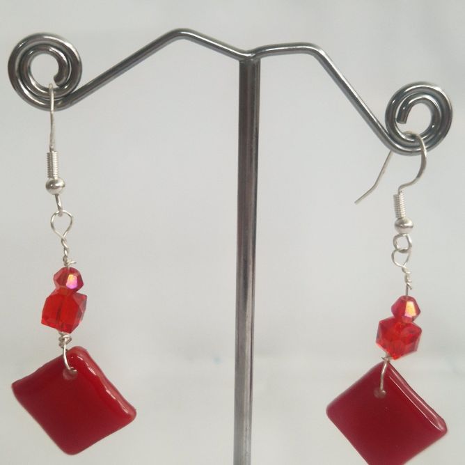 Pendientes Artesanales Tesela