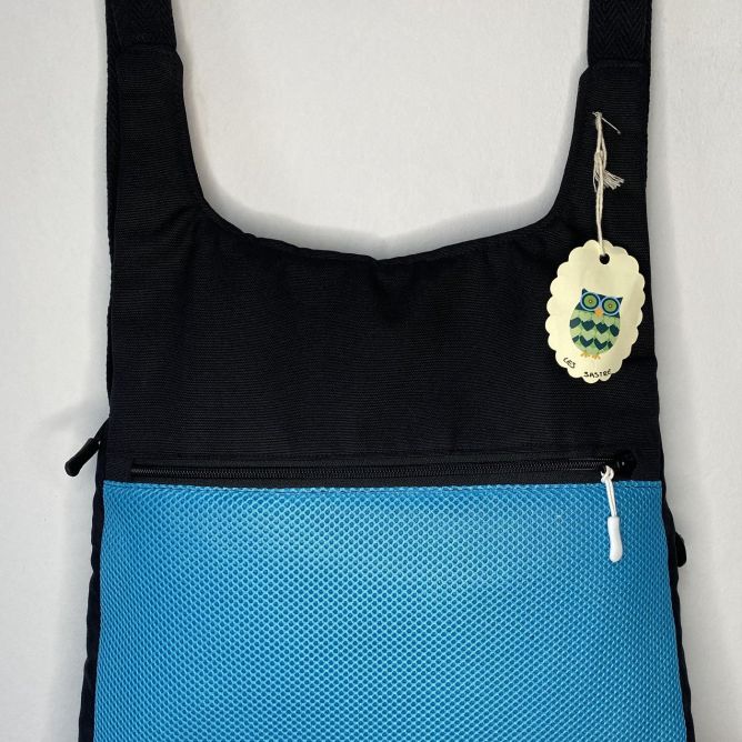 Adjustable backpack, blue