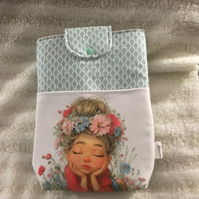 Handmade Book Cover for a Dreamy Girl