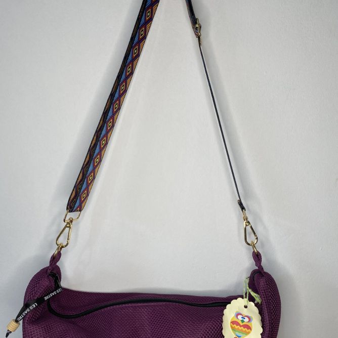 Purple Handmade Moon Bag