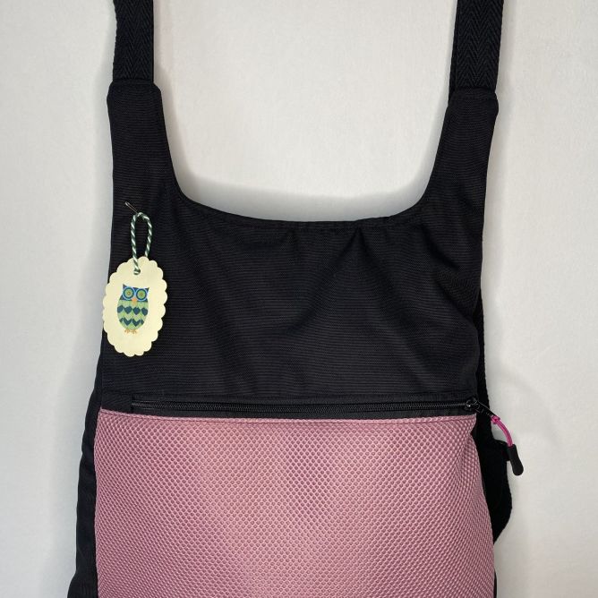 Mochila regulable, color rosa