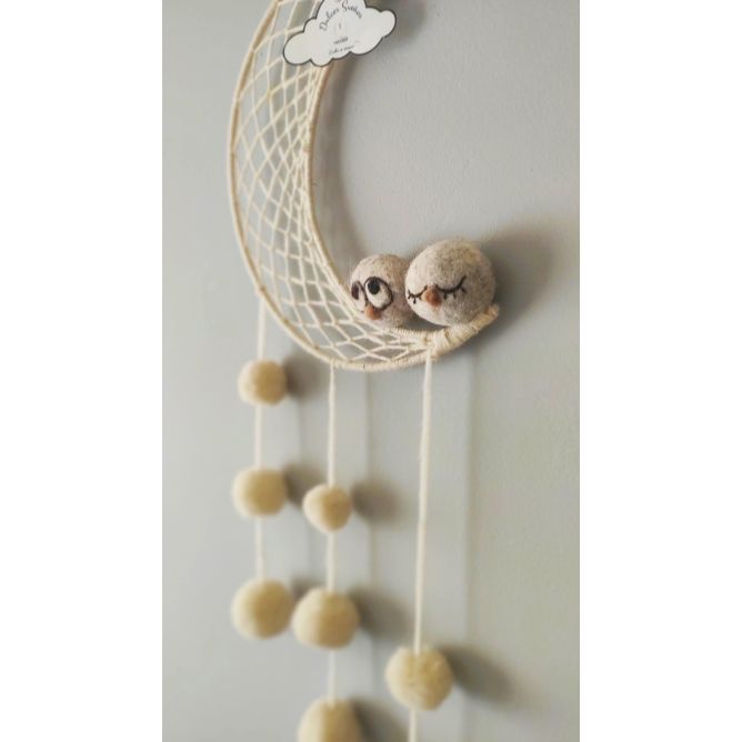 Atrapasueños colgante de Luna