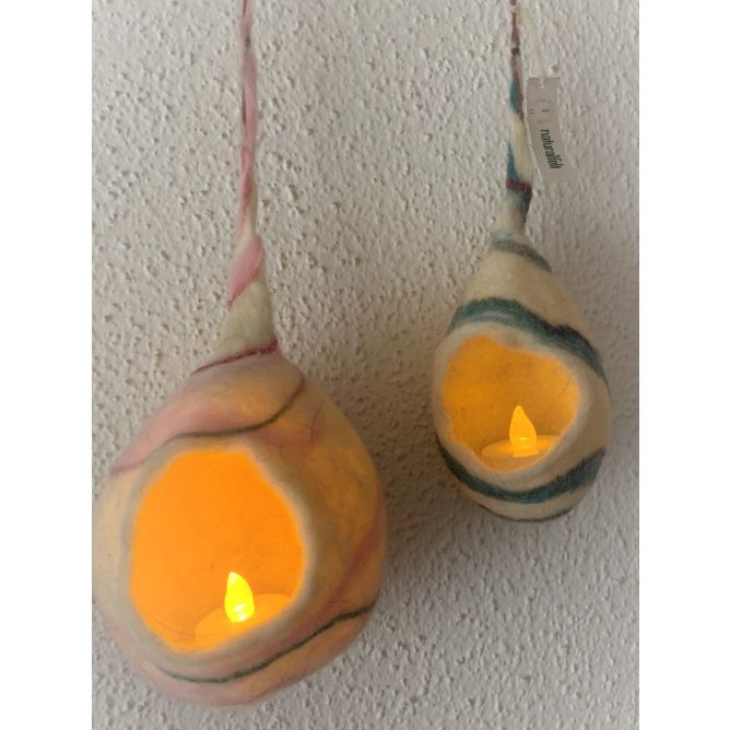 Farolillo de fieltro / Felt lantern