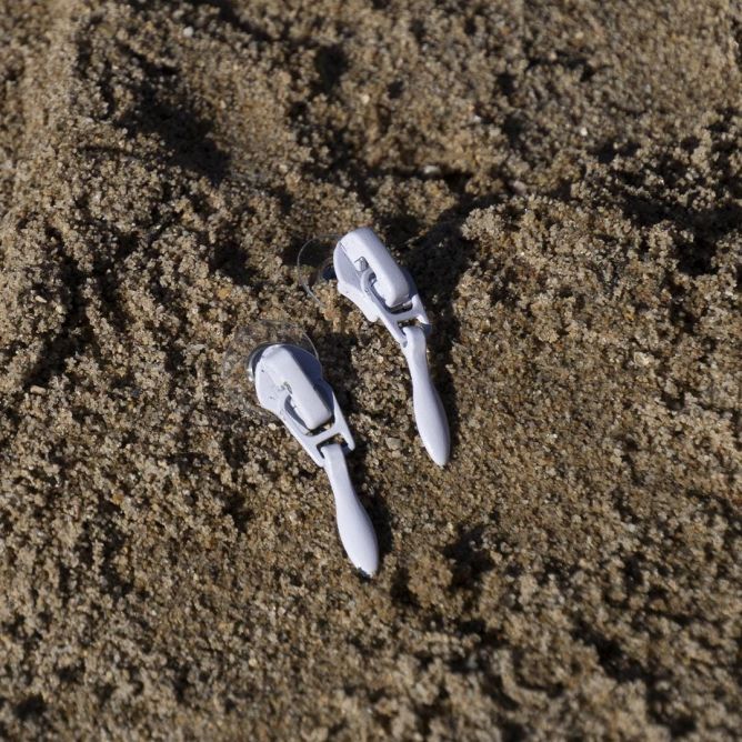 pendiente carro cremallera pequeño