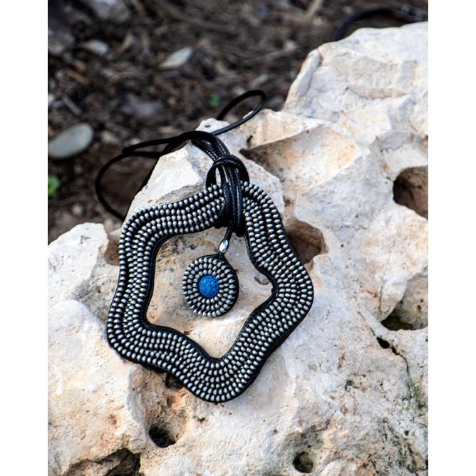 Original star-shaped zipper necklace 3