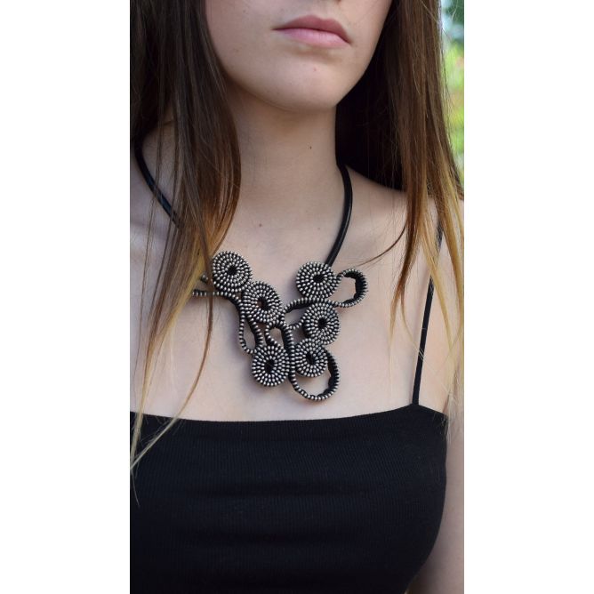 Original design zipper collar 4