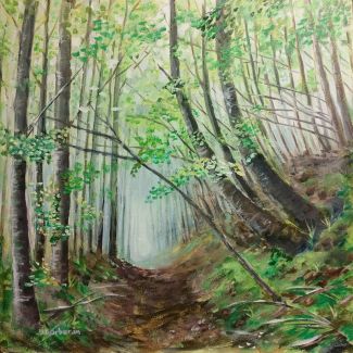 El camino en primavera