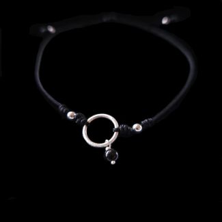 Pulsera Eternity Turmalina Negra
