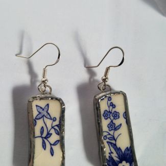 Pendientes Artesanales Giardino Blu
