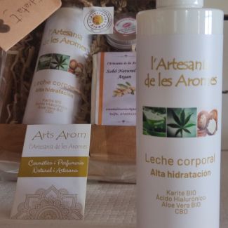 Leche corporal de alta hidratación con ingredientes 100% naturales – 250 ml