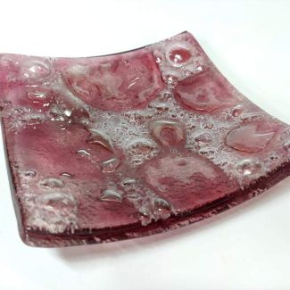 SCUM - Bol en verre unique, fabriqué à la main