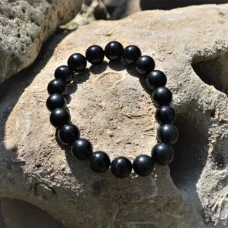 Bracelet en shungite de 10 mm.