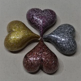 Orgonita clásica forma corazón