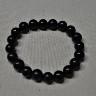 Bracelet en shungite de 8 mm.