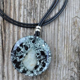 Orgonita colgante espectacular transparencia - imagen 1