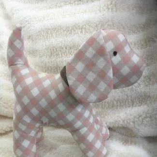 Cachorrinho personalizado feito à mão