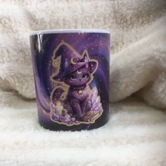 Handmade Magic Cat Mug
