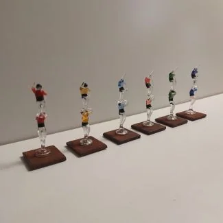 Pilares de castelão feitos à mão