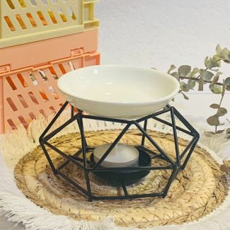 Quemador metálico | Modelo Geo XL negro