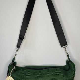 Sac Luna fait main vert foncé