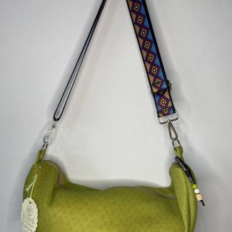 Sac Luna fait main vert pistache