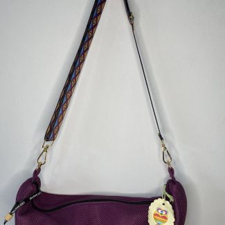 Purple Handmade Moon Bag