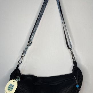 Sac Lune Noir Fait Main