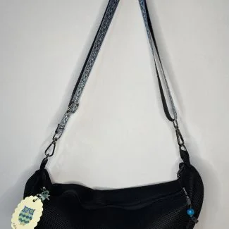 Bolsa Lua Negra Feita à Mão