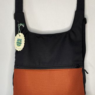 Mochila regulable, color naranja
