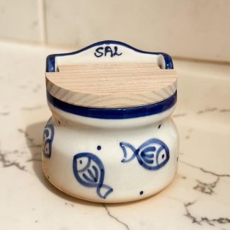Salero con tapa