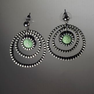 pendientes de aros de cremalleras y lava 4