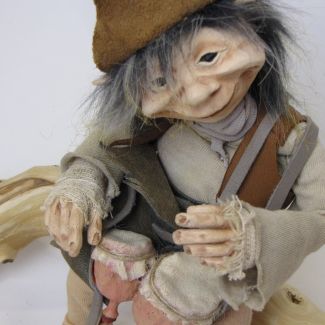 Duendes del bosque, Seres elementales, Ooak Fantasy Art Doll, Hecho a mano,  Seres magicos, coleccionables