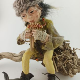 Duendes del bosque, Seres elementales, Ooak Fantasy Art Doll, Hecho a mano, Duende, Seres magicos,