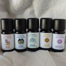 Lote sinergias de aceites esenciales naturales y ecológicos – 5 unidades
