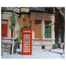 La cabina delante de una casa en Malta