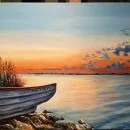 Puesta de sol en el Delta