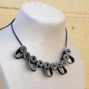 Collar elegante de cremallera 4