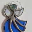 Blue Handcrafted Glass Angel