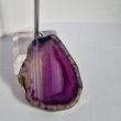 Pingente Artesanal de Ágata Violeta 2