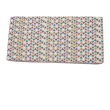 Exclusive Handmade Clutch Bag in Leather and Purple Fabric 3