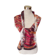 Hand-Painted Natural Silk Handmade Shawl 4