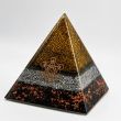 Handmade Orgonite Pyramid of 5 Metals with Metatron's Cube 2