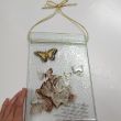 BUTTERFLIES - Handmade glass painting 6