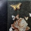 BUTTERFLIES - Handmade glass painting 8