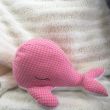 Handmade Pink Fluorescent Vicky Whale 2