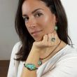 Handcrafted Bronze Bracelet from the Rama Collection 5