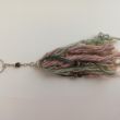 Chaveiro de lã com borla | Chaveiro artesanal de lã merino | Pingente boho para bolsa | Presente artesanal natural 7